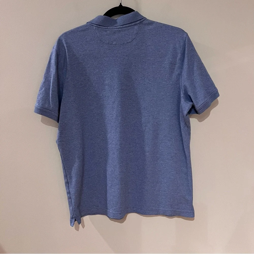 Banana Republic Standard Fit Blue Polo